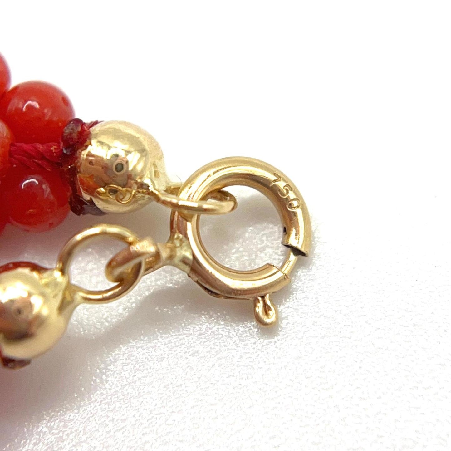 Coral Necklace In Gold 18K High Quality