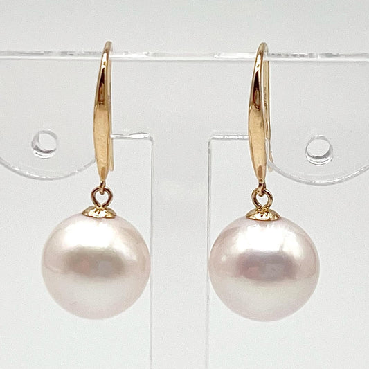 Classic.Edison Pearl Earring Dangle in Gold 18K