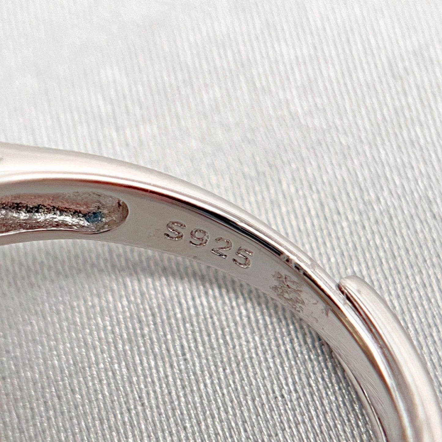 Citrine Flower Pave Cocktail Ring Silver 925