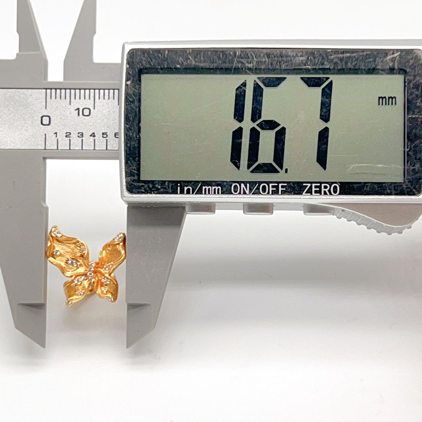 Butterfly design Earrings and Ring in silver 925