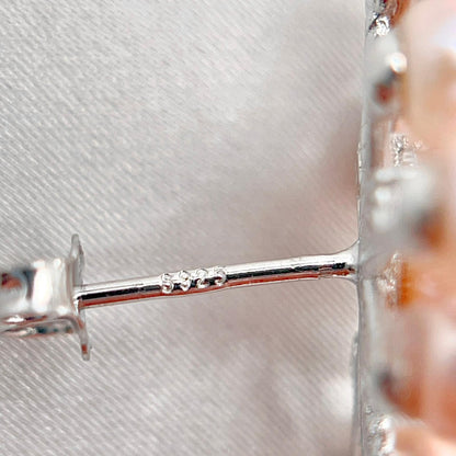 Pink Pearl & Diamond Accent Radial Jewelry Set