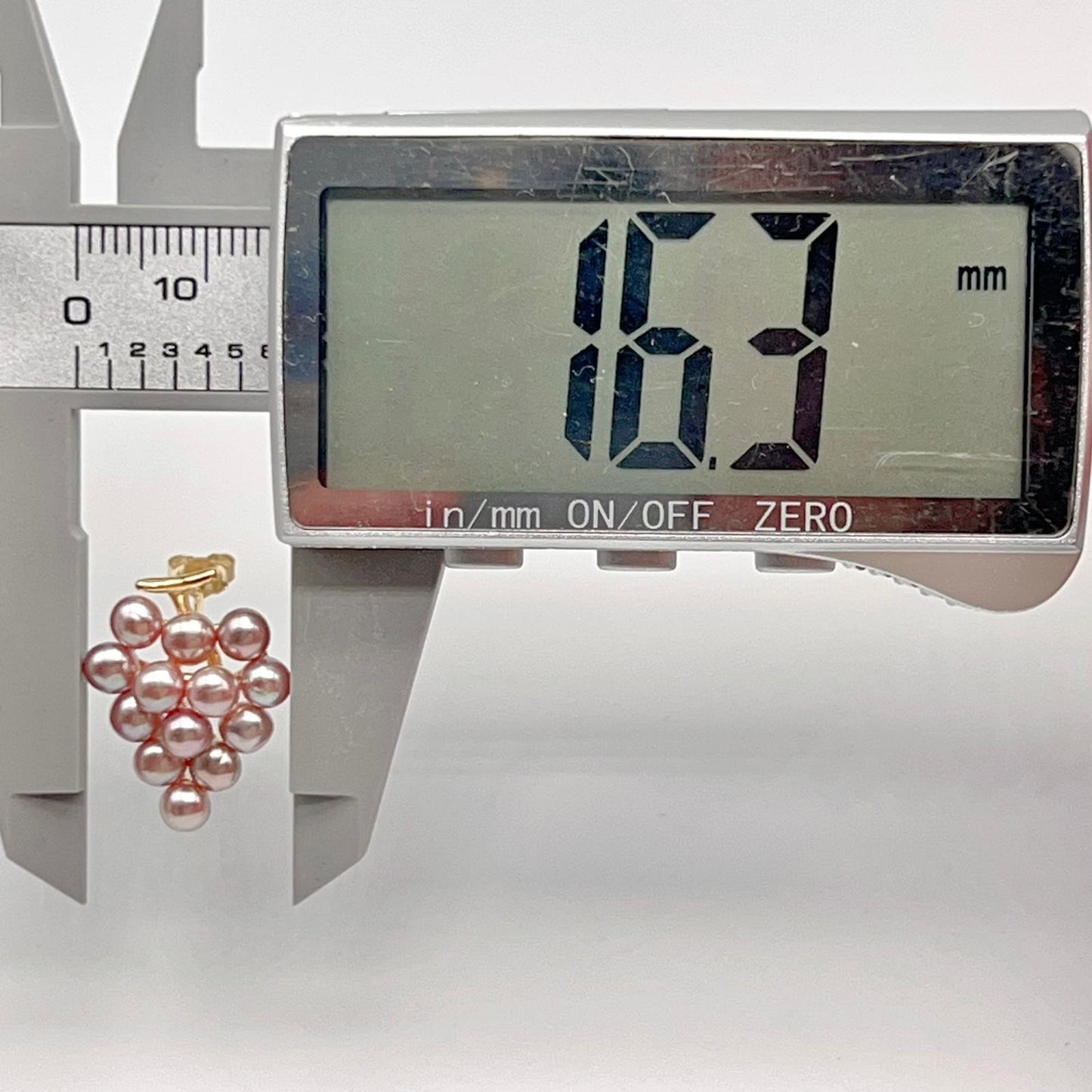 Pink Pearl & Gold Grapevine Jewelry Set