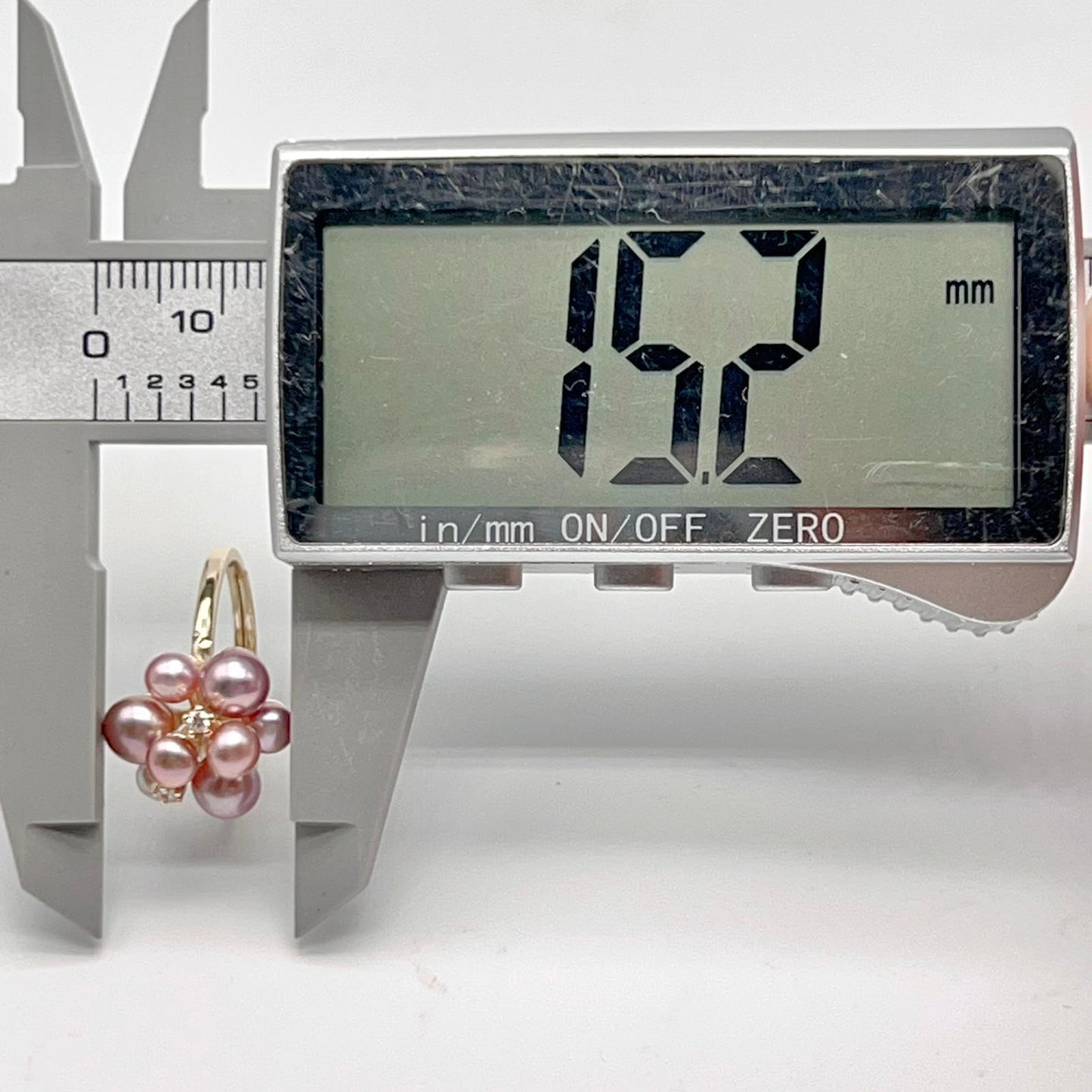 Pink Pearl & Gold Grapevine Jewelry Set