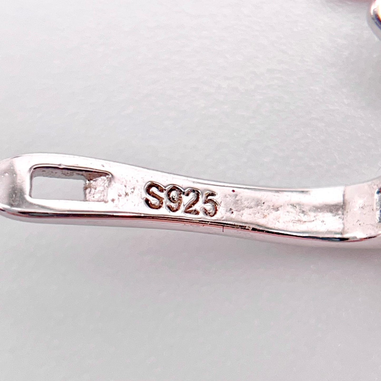 Citrine Pear Drop Leaf Vine Earrings Silver 925