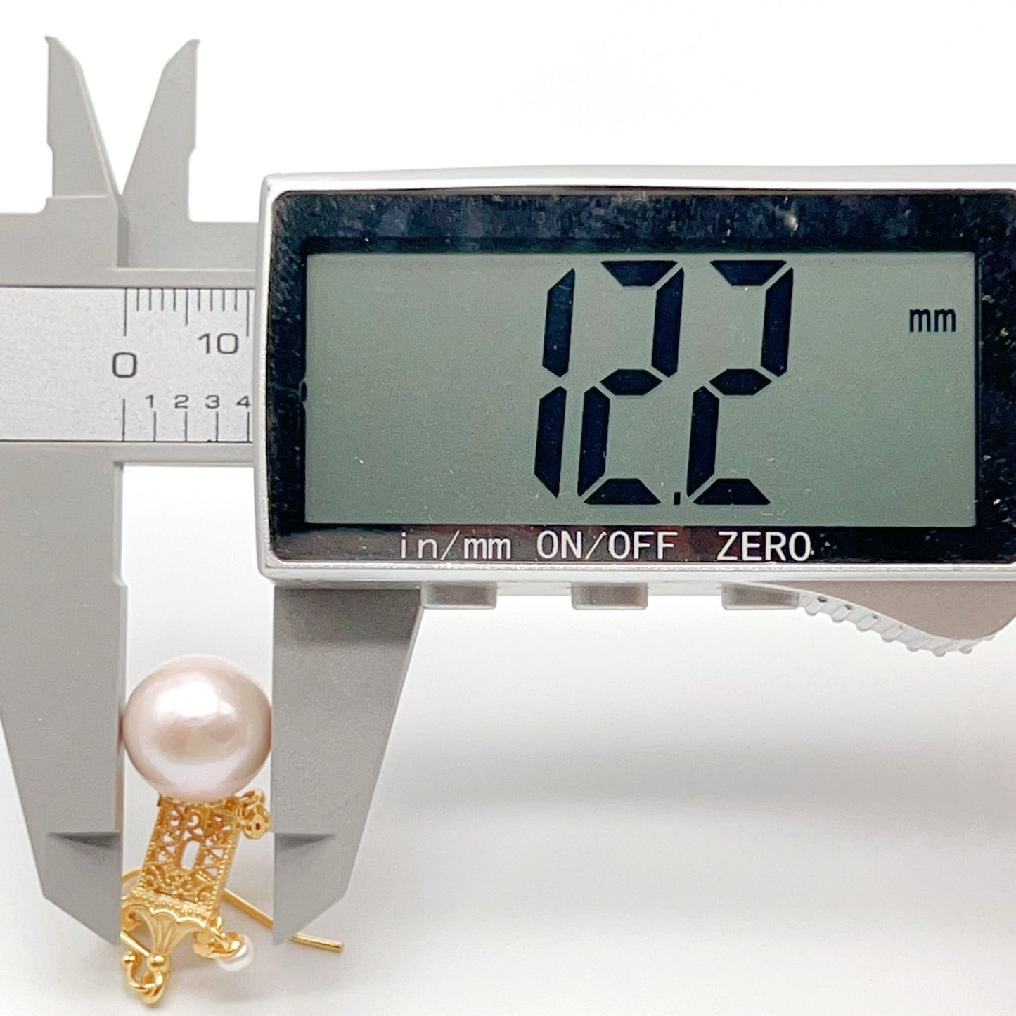 Oriental Ancient Temple Shape 3 Dimensional Silver 925 Earring